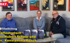 Kaffeetratsch mit Hubert Scheer und Dr. Konstantina Rösch