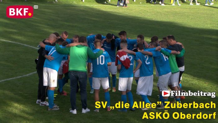 Fußball: SV „die Allee“ Zuberbach : ASKÖ Oberdorf – 1. Klase Süd