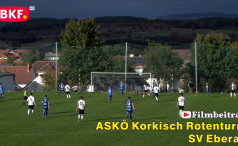 Fußball: ASKÖ Korkisch Rotenturm : SV Eberau, 2. Liga Süd