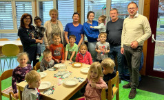 Besuch im Kindergarten Bocksdorf