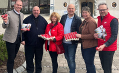SPÖ Bezirksorganisation Jennersdorf - Ostereier Verteilaktion