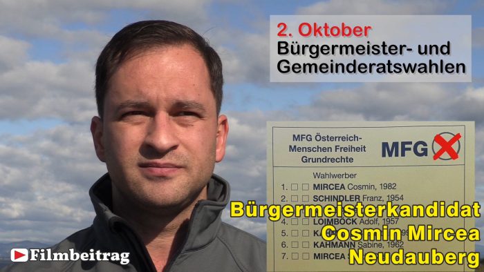 Wahl 2022 – Bürgermeisterkandidat Cosmin Mircea – Neudauberg