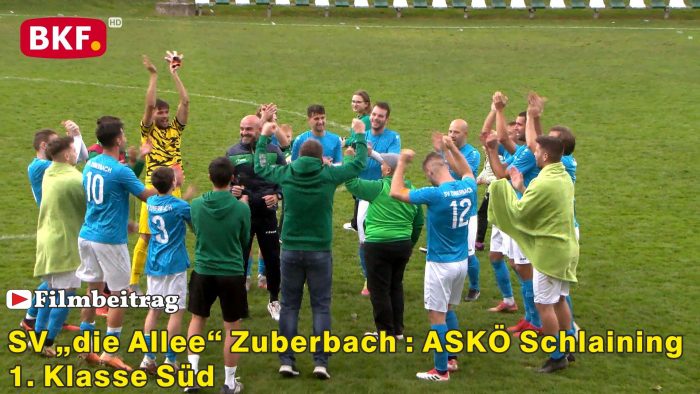 Fußball: SV „die Allee“ Zuberbach : ASKÖ Schlaining, 1. Klasse Süd