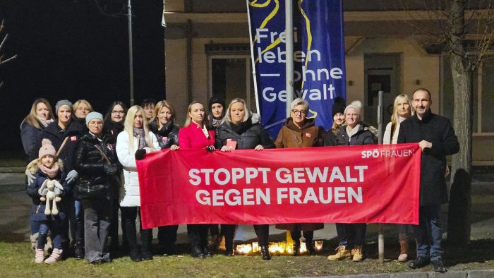 Großpetersdorfer SPÖ-Frauen unterstützen Aktion Gemeinsam gegen Gewalt