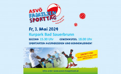SVÖ Familiensporttag in Bad Sauerbrunn am 3. Mai 2024