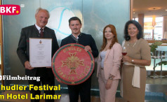 Prämierung des besten Uhudlers beim Uhudler-Weinfestival im Hotel Larimar
