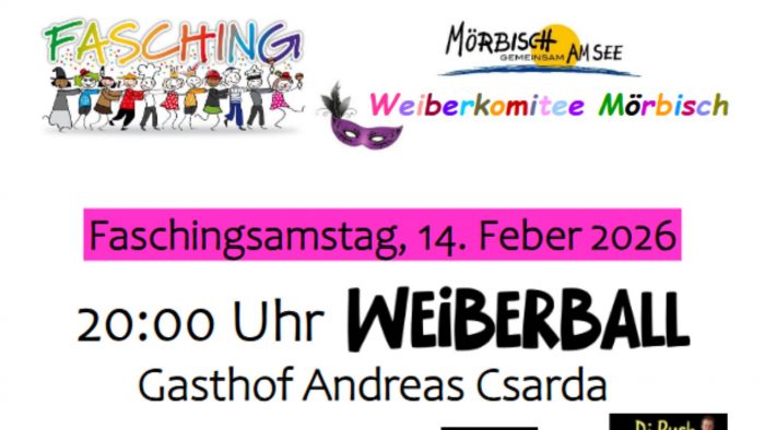 Faschingsveranstaltungen in Mörbisch/See