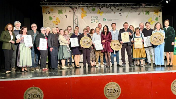 Kürbiskernöl-Prämierung 2026: 17 südburgenländische Betriebe ausgezeichnet