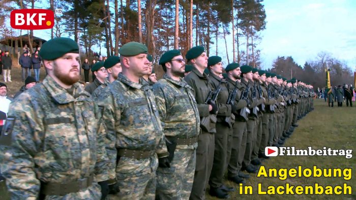 Bundesheer Angelobung in Lackenbach