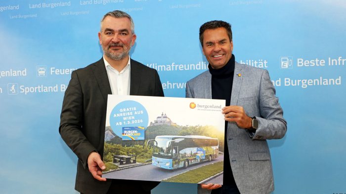 Gratis-Anreise aus Wien mit der Burgenland Card ab 1. März 2026