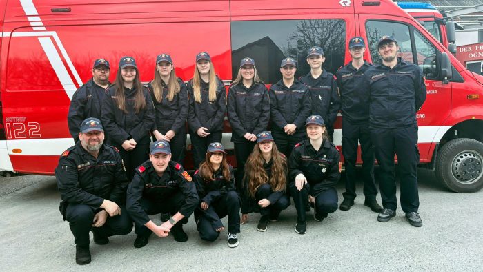 Vorbildliche Nachwuchsarbeit in der Feuerwehr Stinatz