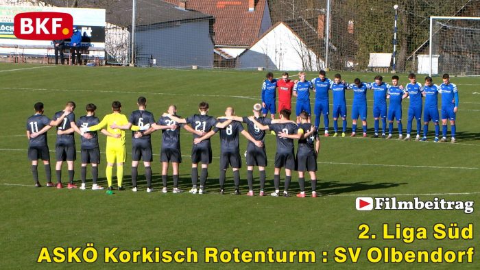Fußball 2. Liga Süd – ASKÖ Korkisch Rotenturm : SV Olbendorf