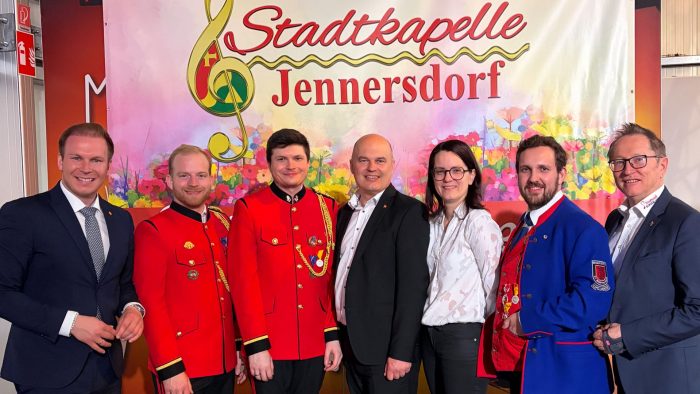 Frühlingskonzert der Stadtkapelle Jennersdorf gewidmet für Reinhold Buchas