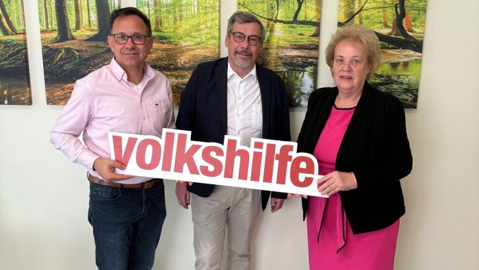 Arbeitsgespräch mit Pensionist*innen-Ombudsmann Otto Kropf in der Volkshilfe Burgenland