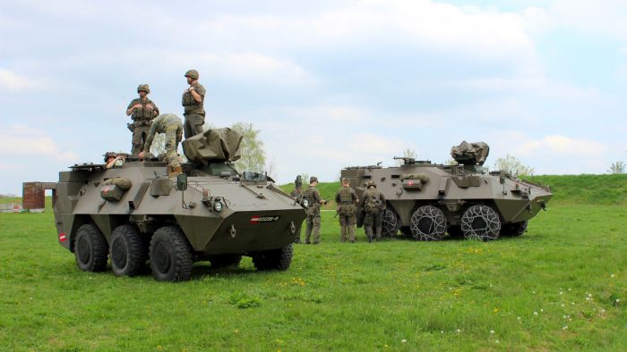 Milizübung des Jägerbataillons Burgenland im Raum Güssing