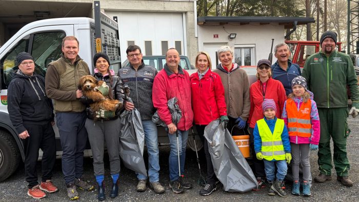 Flurreinigung für ein sauberes Mühlgraben