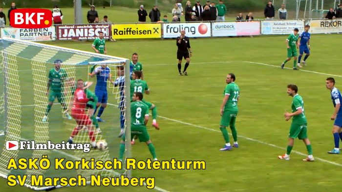 2. Liga Süd: ASKÖ Korkisch Rotenturm gegen SV Marsch Neuberg