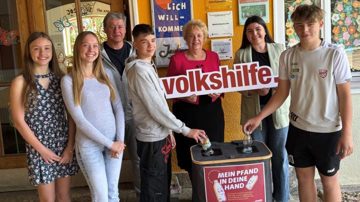Pfand sammeln, Zukunft gestalten: Volkshilfe Burgenland und Josefinum Eberau zeigen gelebte Solidarität