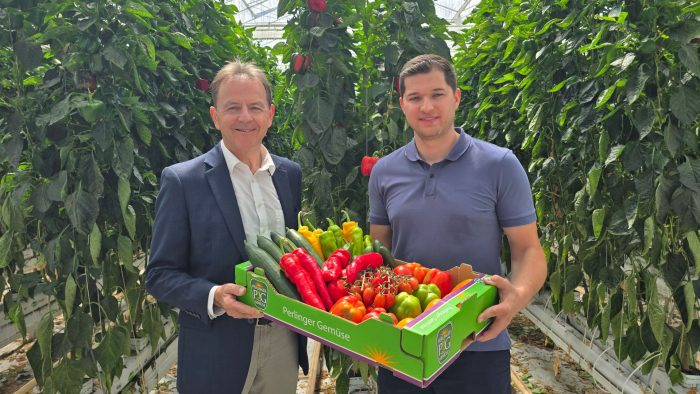 Frisches Gemüse mit regionaler Herkunft