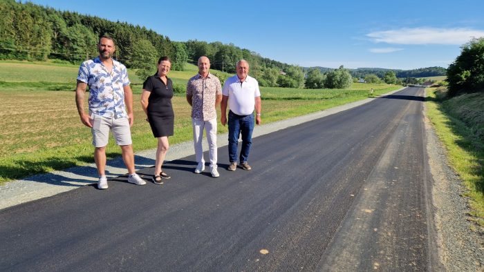 Teilsanierung des Güterwegs in Richtung Brunnergraben erfolgreich umgesetzt