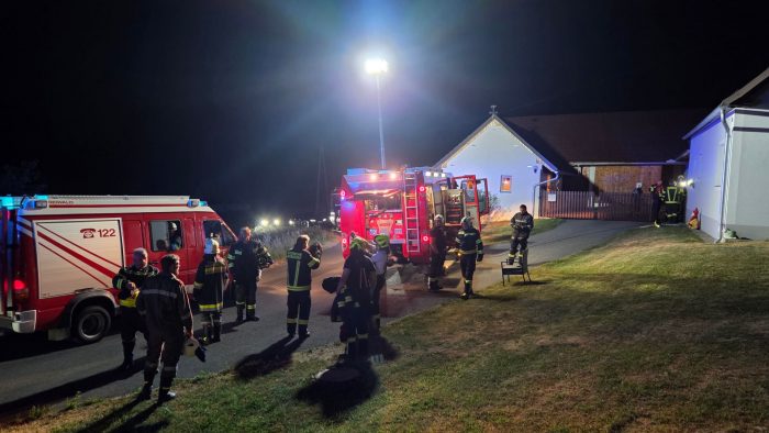 Alarmierung zum Küchenbrand in Mogersdorf-Berg