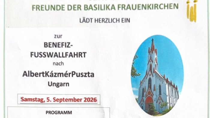 Benefizwallfahrt der „Freunde der Basilika Frauenkirchen“