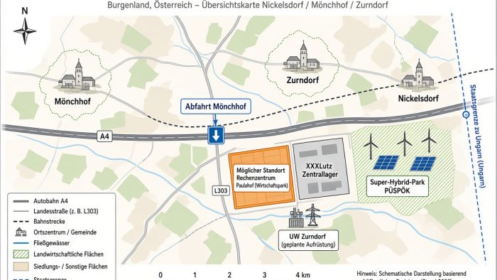 KI Rechenzentren – was kommt in Nickelsdorf?