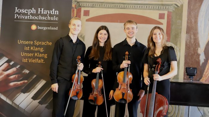Perlen im Kaisersaal: Das Fidelius Quartett im Schloss Kobersdorf