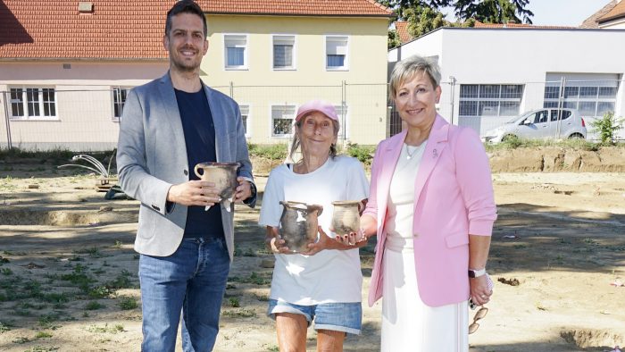 Mattersburg: Neue Archäologische Funde im Bereich der Michael Koch-Straße