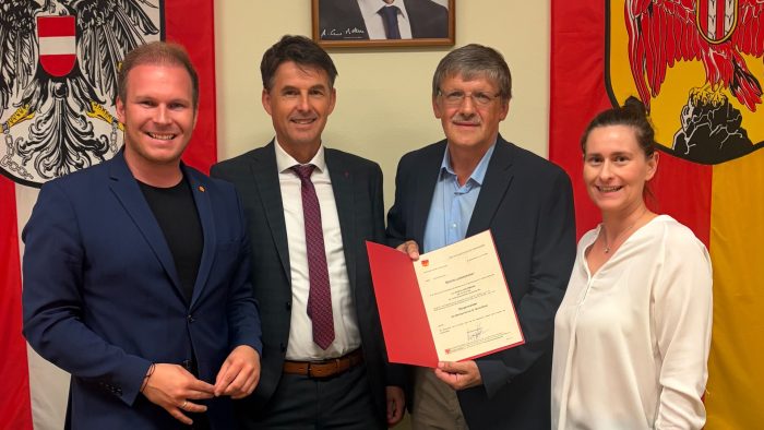 Johann Holzmann ist neuer Bürgermeister der Marktgemeinde St. Martin an der Raab