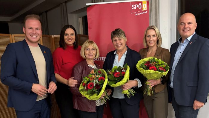 Andrea Reichl als Bezirksfrauenvorsitzende der SPÖ Frauen Jennersdorf bestätigt